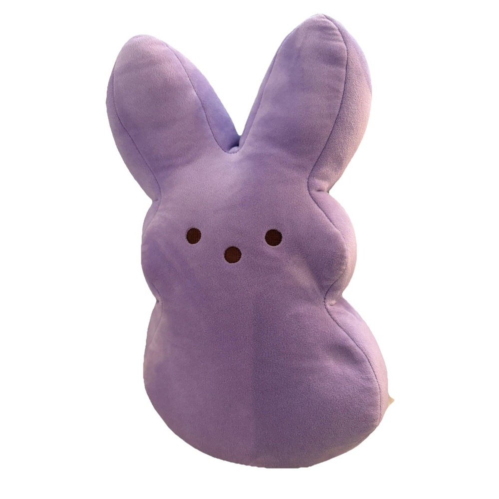 Peeps Large Purple Peep 17" Plush Stuffed Bunny Rabbit Just Born Easter 2021